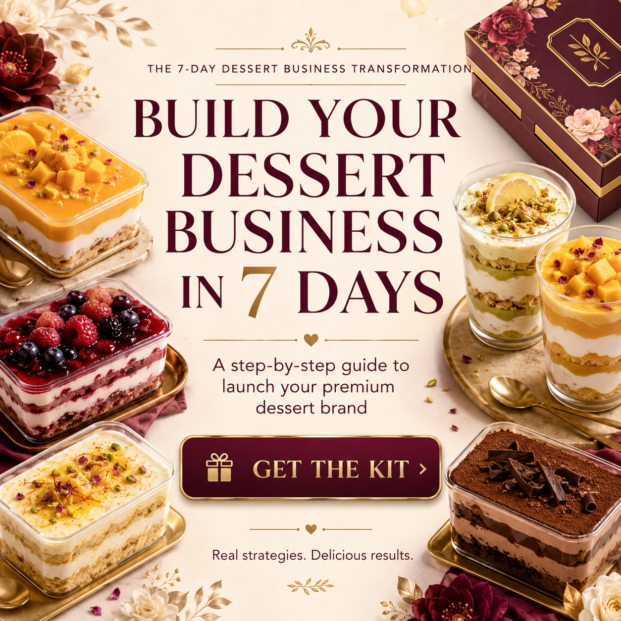 The Luxury Dessert Startup Kit